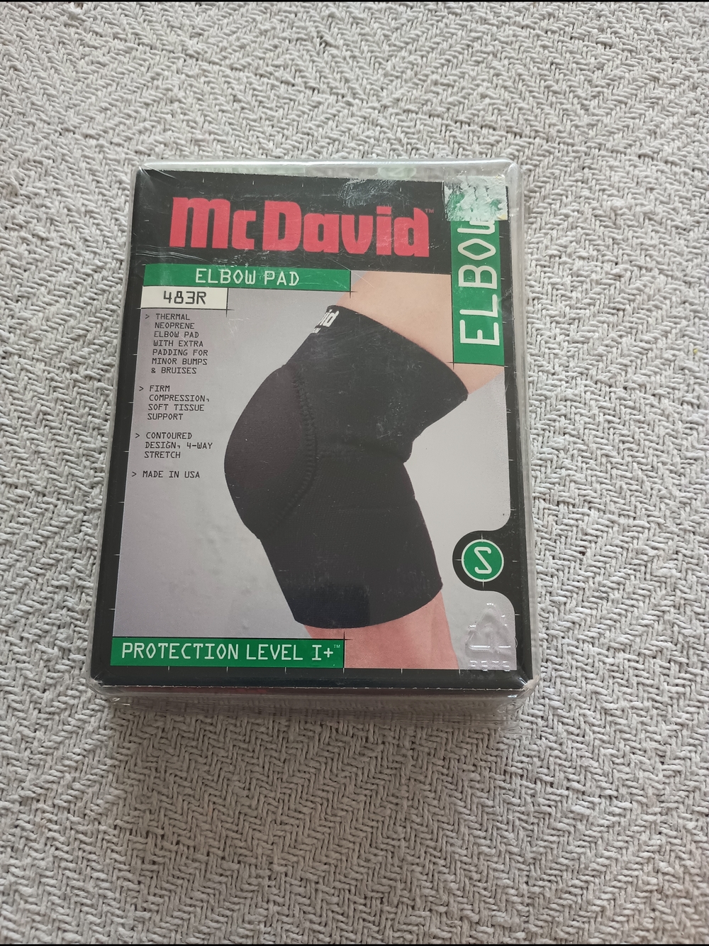 McDavid Black Elbow Pad - Size S